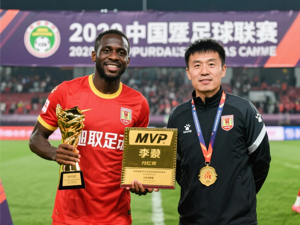 中甲盛典：穆谢奎荣膺金靴与MVP，李金羽摘最佳教练桂冠