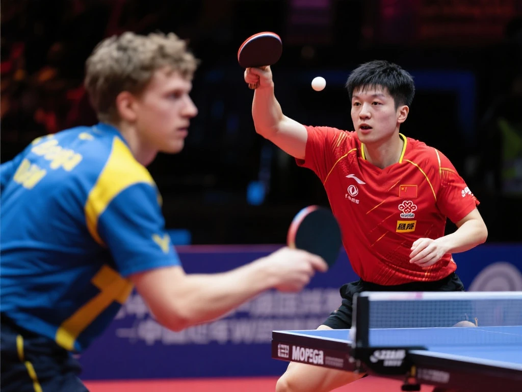 林诗栋4-0横扫莫雷加德，强势挺进乒乓球世界杯男单半决赛！
