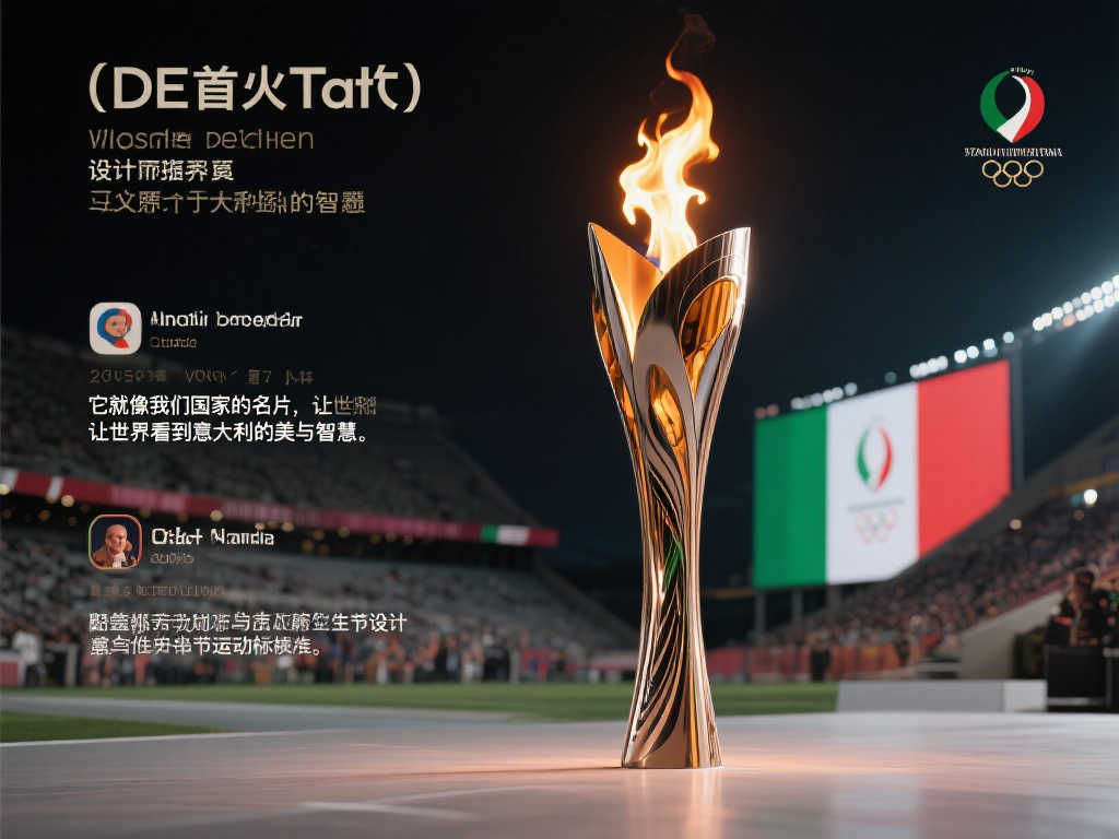 2026年米兰科尔蒂纳冬奥会与冬残奥会火炬全新造型揭晓 2026年米兰科尔蒂纳冬奥会与冬残奥会火炬全新造型揭晓
