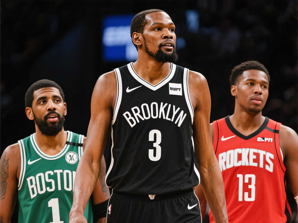 ESPN设计四套杜兰特交易计划：与欧文重聚？转投火箭？