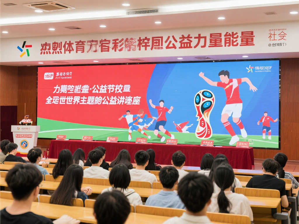 体彩联合高校推广世界杯主题公益讲座